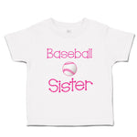 Toddler Girl Clothes Baseball Sister Style1 Baseball Sports Baseball Cotton