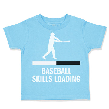 Toddler Clothes Baseball Skills Loading Baseball Ball Game Toddler Shirt Cotton