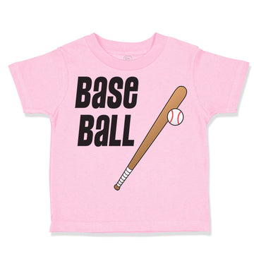 Toddler Clothes Baseball Exclamation Baseball Ball Game Toddler Shirt Cotton