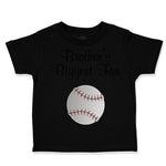 Toddler Clothes Brothers Biggest Fan Baseball Ball Game Toddler Shirt Cotton