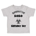 Toddler Clothes Quarantine 2020 Birthday Boy Toddler Shirt Baby Clothes Cotton