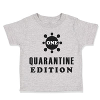 Toddler Clothes 1 Quarantine Edition First Baby Birthday 1 Year Old Cotton