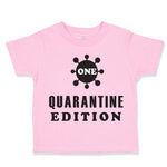 Toddler Clothes 1 Quarantine Edition First Baby Birthday 1 Year Old Cotton