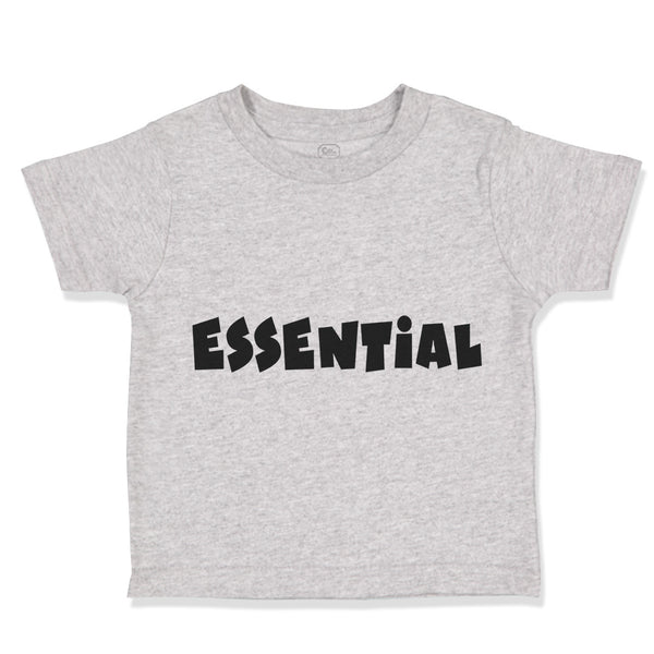Toddler Clothes Essential Employee Worker Quarantine Social Distancing Cotton