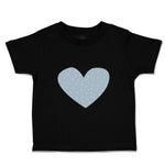 Toddler Clothes Blue Heart Toddler Shirt Baby Clothes Cotton