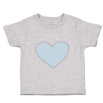 Toddler Clothes Blue Heart Toddler Shirt Baby Clothes Cotton