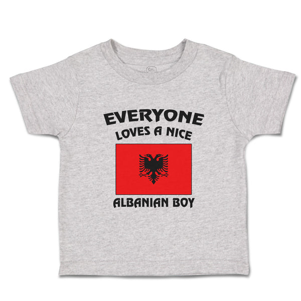 Cute Toddler Clothes Everyone Loves A Nice Albanian Boy Countries Toddler Shirt