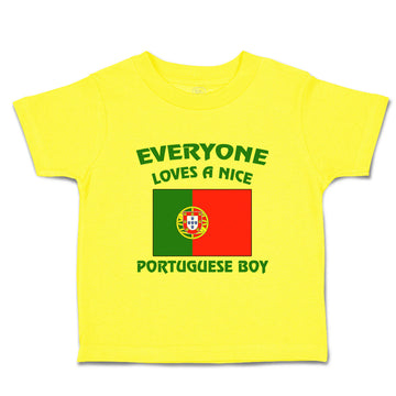 Cute Toddler Clothes Everyone Loves Nice Portuguese Boy Countries Toddler Shirt