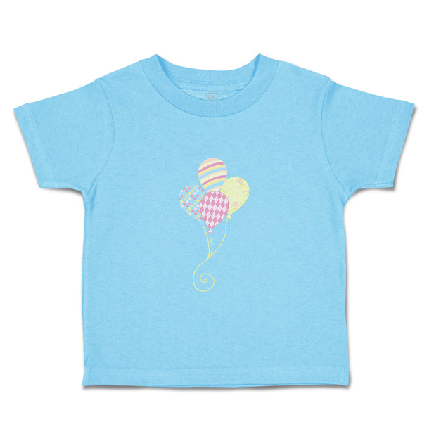 Toddler Clothes Rainbow Balloons Birthday Toddler Shirt Baby Clothes Cotton