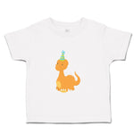 Orange Birthday Dinosaur Dinosaurs Dino Trex