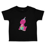 Toddler Clothes Dark Pink Dinosaur Birthday Dinosaurs Dino Trex Toddler Shirt
