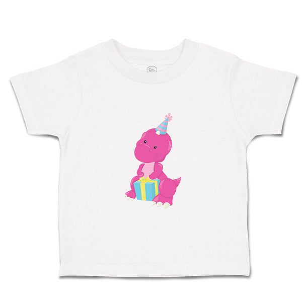 Toddler Clothes Dark Pink Dinosaur Birthday Dinosaurs Dino Trex Toddler Shirt