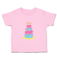 Toddler Clothes Tall Birthday Dinosaur Cake Dino Toddler Shirt Cotton