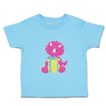 Toddler Clothes Dark Pink Dinosaur Birthday Gift Dinosaurs Dino Trex Cotton