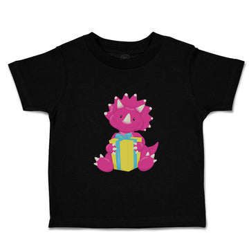 Toddler Clothes Dark Pink Dinosaur Birthday Gift Dinosaurs Dino Trex Cotton