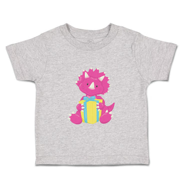 Toddler Clothes Dark Pink Dinosaur Birthday Gift Dinosaurs Dino Trex Cotton