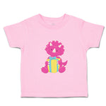 Toddler Clothes Dark Pink Dinosaur Birthday Gift Dinosaurs Dino Trex Cotton