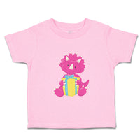 Toddler Clothes Dark Pink Dinosaur Birthday Gift Dinosaurs Dino Trex Cotton