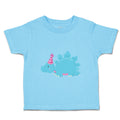 Toddler Clothes Blue Light Dinosaur Birthday Dinosaurs Dino Trex Toddler Shirt
