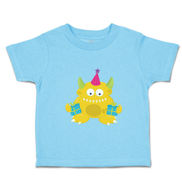 Toddler Clothes Yellow Monster 2 Gifts Toddler Shirt Baby Clothes Cotton