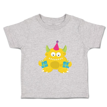 Toddler Clothes Yellow Monster 2 Gifts Toddler Shirt Baby Clothes Cotton