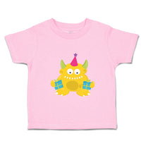 Toddler Clothes Yellow Monster 2 Gifts Toddler Shirt Baby Clothes Cotton