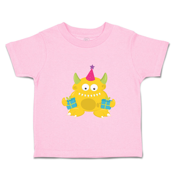 Toddler Clothes Yellow Monster 2 Gifts Toddler Shirt Baby Clothes Cotton