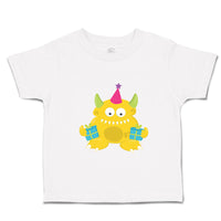 Toddler Clothes Yellow Monster 2 Gifts Toddler Shirt Baby Clothes Cotton