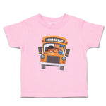 Toddler Clothes School Kids Riding A School Bus Toddler Shirt Cotton