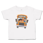 Toddler Clothes School Kids Riding A School Bus Toddler Shirt Cotton