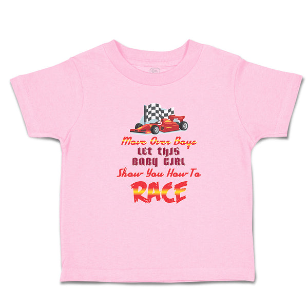 Toddler Clothes Move over Boys Let This Baby Girl Show You How to Race Cotton