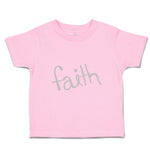 Toddler Clothes Faith Grey Support A Cause Cancer Toddler Shirt Cotton