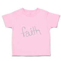 Toddler Clothes Faith Grey Support A Cause Cancer Toddler Shirt Cotton