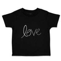 Toddler Clothes Love Grey Support A Cause Cancer Toddler Shirt Cotton