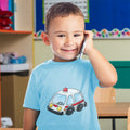 Toddler Clothes Ambulance Little Car Auto Transportation Toddler Shirt Cotton