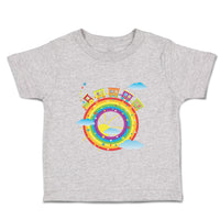 Toddler Clothes Rainbow Train Toddler Shirt Baby Clothes Cotton