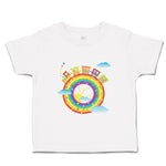 Toddler Clothes Rainbow Train Toddler Shirt Baby Clothes Cotton