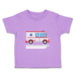 Toddler Clothes Large Ambulance Car Auto Transportation Toddler Shirt Cotton