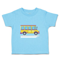 Toddler Clothes Yellow Bus Toddler Shirt Baby Clothes Cotton