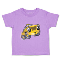 Toddler Clothes Taxi with Face Car Auto Transportation Toddler Shirt Cotton