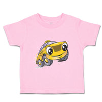 Toddler Clothes Taxi with Face Car Auto Transportation Toddler Shirt Cotton