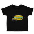 Toddler Clothes School Bus Smiling Toddler Shirt Baby Clothes Cotton