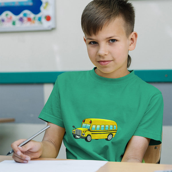 School Bus Smiling