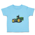 Toddler Clothes Tractor Agricultural with Large Wheels Toddler Shirt Cotton