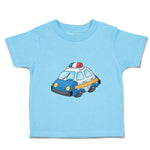 Toddler Clothes Police Car Little Car Auto Transportation Toddler Shirt Cotton