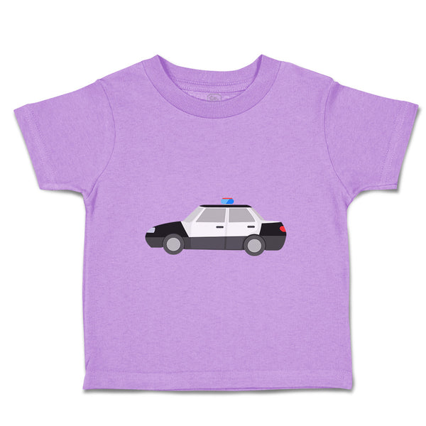 Toddler Clothes Police Car Auto Car Auto Transportation Toddler Shirt Cotton