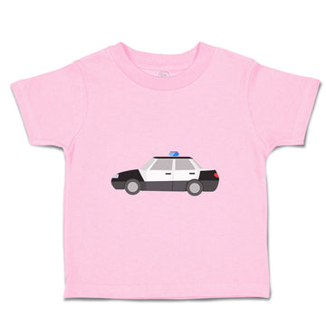 Toddler Clothes Police Car Auto Car Auto Transportation Toddler Shirt Cotton