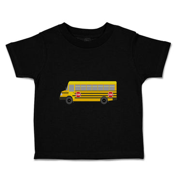 Toddler Clothes School Bus Car Auto Style B Toddler Shirt Baby Clothes Cotton