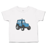 Toddler Clothes Tractor Rural Blue Car Auto Toddler Shirt Baby Clothes Cotton