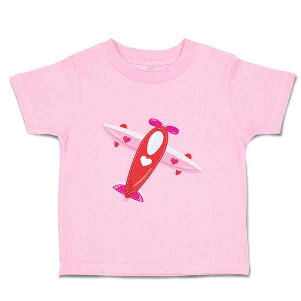 Toddler Girl Clothes Valentine Transport Airplane Pilot Airplane Flying Cotton